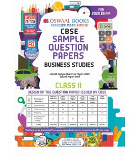 Oswaal CBSE Sample Question Papers Class 11 Business Studies | Latest Edition